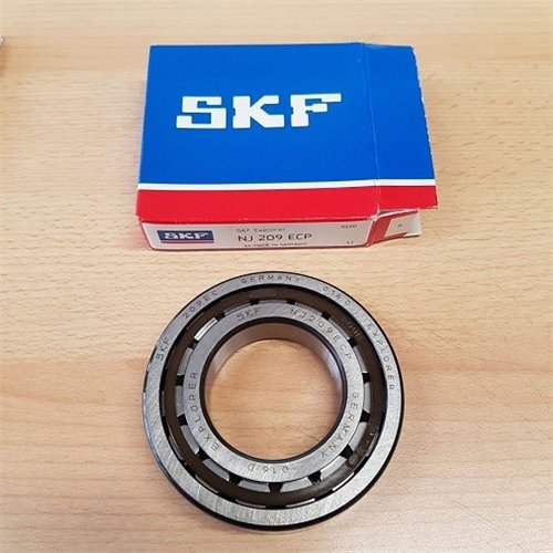 Cuscinetto NJ 209 ECP SKF 45x85x19 Weight 0,441 NJ209,NJ209ECP,NJ209 SKF,