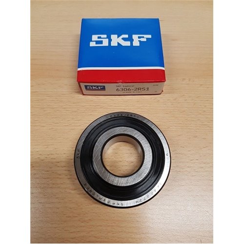 Cuscinetto Rigido a Sfere 6306-2RS1 SKF 30x72x19 Weight 0,352 6306-2RS1,63062RS,6306-2RS,6306-C-2HRS,63062RSH,6306DDU,6306LLU