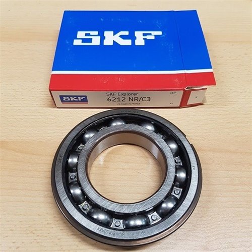 Cuscinetto 6212 NR/C3 SKF 60x116,6x22 Weight 0,782 6212NRC3,6212-NR-C3