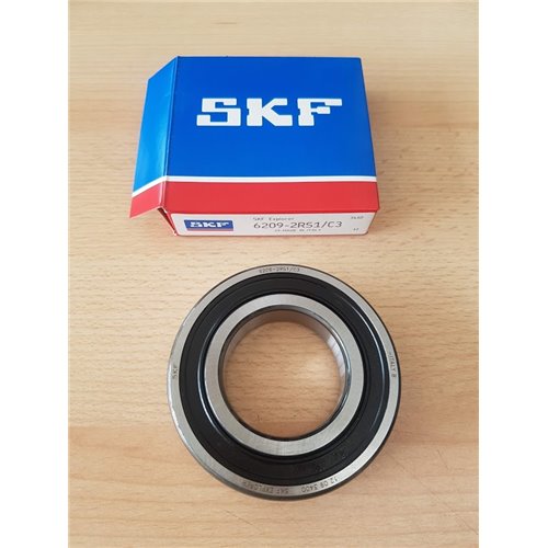 Cuscinetto Rigido a Sfere 6209-2RS1/C3 SKF 45x85x19 62092RSC3,6209-2RS1/C3,6209-2RSR-C3,6209-2RS-C3,6209-C-2RSR-C3, Cuscinetto Rigido a Sfere 6209-2RS1/C3 SKF 45x85x19 62092RSC3,6209-2RS1/C3,6209-2RSR-C3,6209-2RS-C3,6209-C-2RSR-C3,