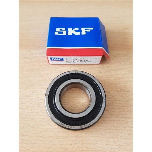 Cuscinetto Rigido a Sfere 6207-2RS1/C3 SKF 35x72x17 62072RSC3,6207-2RS1/C3,6207-2RSR-C3,6207-2RS-C3,6207-C-2RSR-C3,