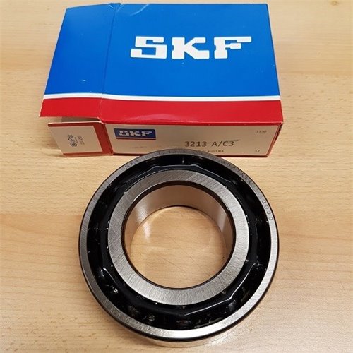 Cuscinetto 3213 A/C3 SKF 65x120x38,1 Gabbia in acciaio 3213AC3,