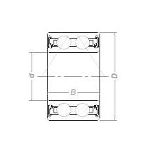 Cuscinetto 32BGO5S1-2DST NACHI 32X55X23 2RS