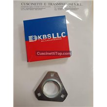 Flangia supporto PFT202 in acciaio stampato forma triangolare KBS/USA