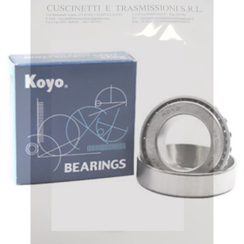 Cuscinetto 30306JR Koyo- (30x72x20,75 Weight 0,398) 30306,30306J2Q,30306A,30306XL,30306JR,4T30306,4T-30306,30306M