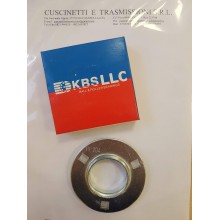 Flangia supporto PF204 in acciaio stampato forma rotonda KBS/USA