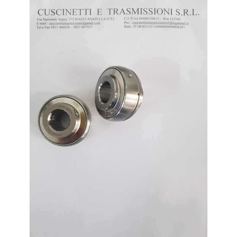 Cuscinetto UC203 INOX 17x47x31IMPORT