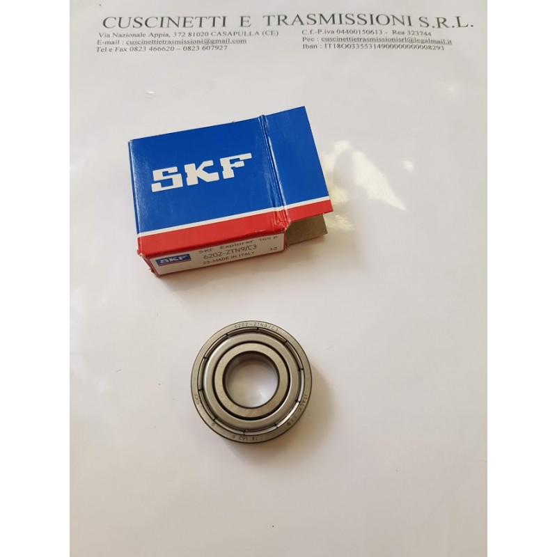 Cuscinetto 6202-ZTN9/C3 SKF 15x35x11 Weight 0,0424 6202ZTN9C3,6202ZTVHC3,6202ZFGC3,6202C3TN9,6202C3FG,6202-C-TVH