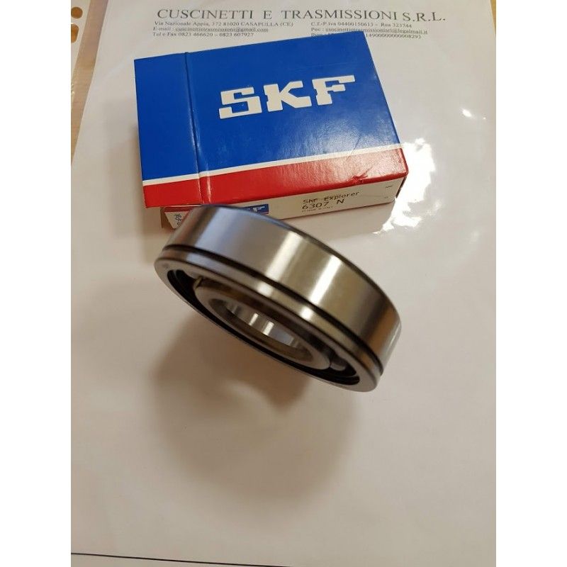 Cuscinetto 6307 N SKF 35x80x21 Weight 0,438 6307N,6307-N