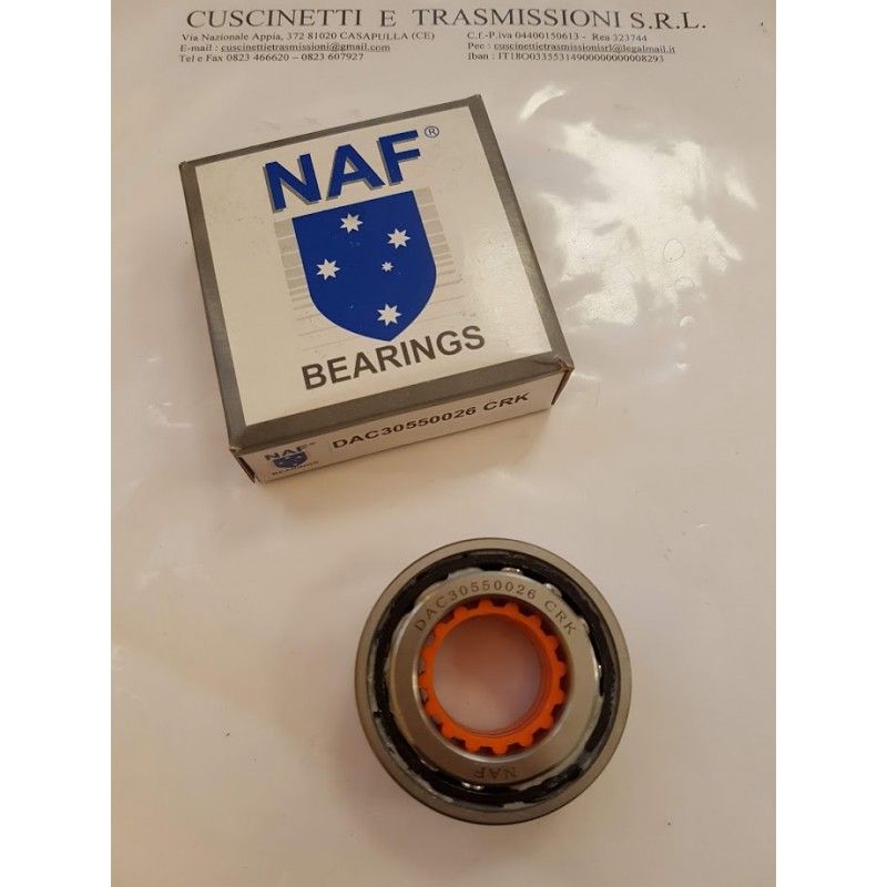 Cuscinetto DAC 30550026 CRK-NAF 30x55x26 Weight 0.242