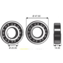 Cuscinetto 83299-9RTCS31 Koyo (20x47x14) Weight 0,108 832999RTCS3,93306-204X7,UR 93306-204X7