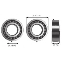 Cuscinetto 83A844A-9TC4 Koyo (35x72x17) Weight 0,33 83A844A9TC4|09262­35049-SUZUKI