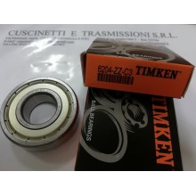 Cuscinetto 6204-ZZ-C3 Timken 20x47x14