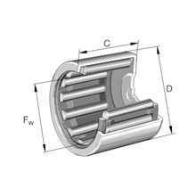 Cuscinetto BK0910-B INA 9x13x10 BK0910B--fg