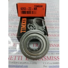 Cuscinetto 6203-ZZ-NR Timken 17x40x12