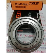 Cuscinetto 6210-ZZ-NR-C3 Timken 50x90x20