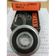 Cuscinetto 6306-2RS-NR-C3 Timken 30x72x19