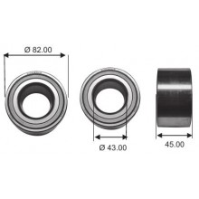 Cuscinetto DAC 4382 W-3 CS79 KOYO (43x82x45) Weight 0,964 DAC4382W3CS79,43bwd06,