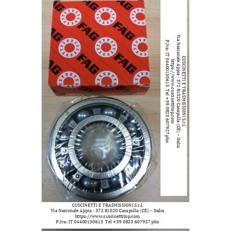 Cuscinetto 6014 FAG 70x110x20 Weight 0,622 Cuscinetto 6014 FAG 70x110x20 Weight 0,622