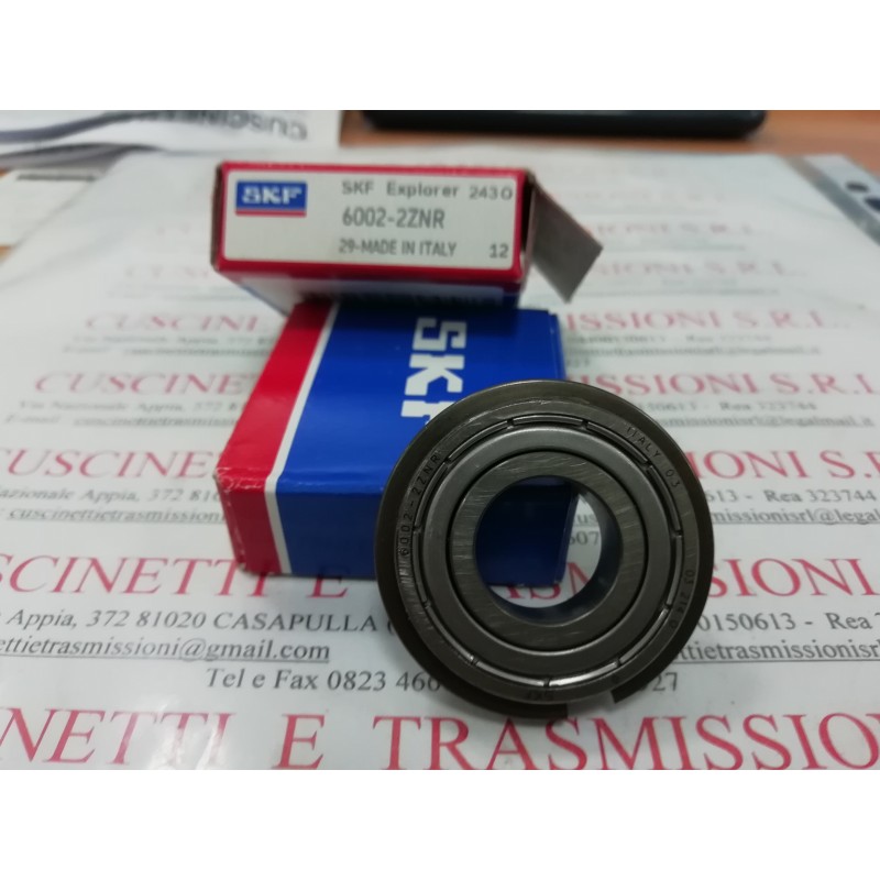 Cuscinetto 6002-2ZNR SKF 15x36,7x9 Weight 0,0316 60022ZNR,6002-2ZNR Cuscinetto 6002-2ZNR SKF 15x36,7x9 Weight 0,0316 60022ZNR,6002-2ZNR