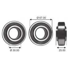 Cuscinetto DG 306725 W 2RS C4 KOYO (30x67x25) Weight 0,303 DG306725W2RSC4,30BCDS3