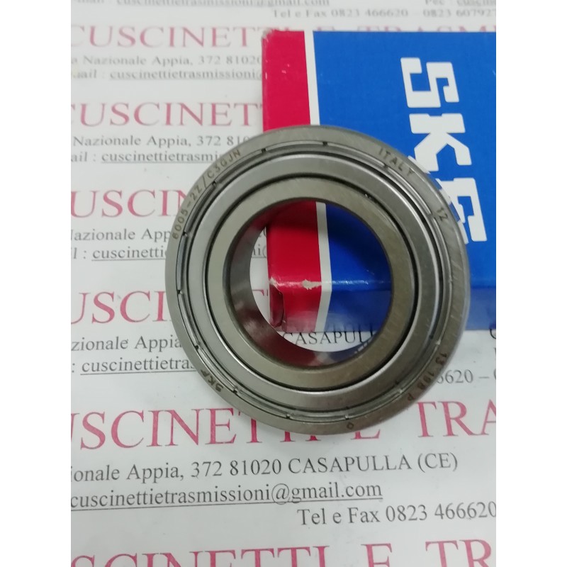 Cuscinetto 6005-2Z/C3GJN SKF 25x47x12 Weight 0,08 60052ZC3GJN