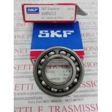 Cuscinetto 6005/C2 SKF 25x47x12 Peso 0,076 6005C2,6005/C2,6005-C2