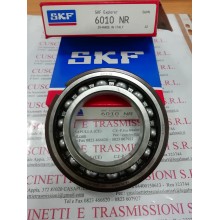 Cuscinetto 6010 NR SKF 50x80x16 peso 0,264 6010n,6010nr,6010-nr,6010/nr,