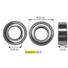 Cuscinetto 83A831GC5 KOYO (36,2x67x23) Weight 0,300 83A831GC5,90369-36001 TOYOTA