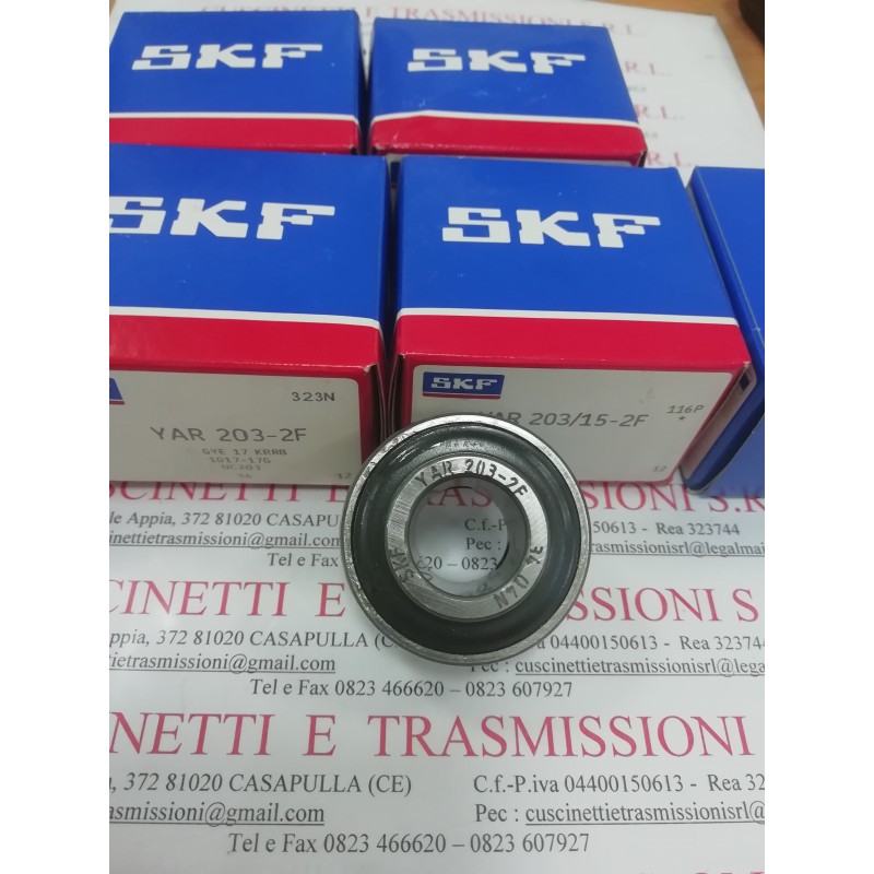 Cuscinetto YAR 203-2F SKF 17x40x27,4 Weight 0,094 YAR2032F Cuscinetto YAR 203-2F SKF 17x40x27,4 Weight 0,094 YAR2032F
