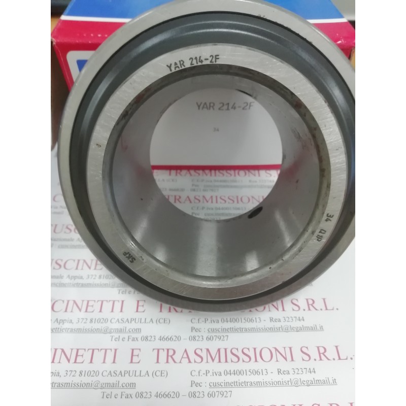 Cuscinetto YAR 214-2F SKF 70x125x69,93 Weight 1,85 YAR2142F