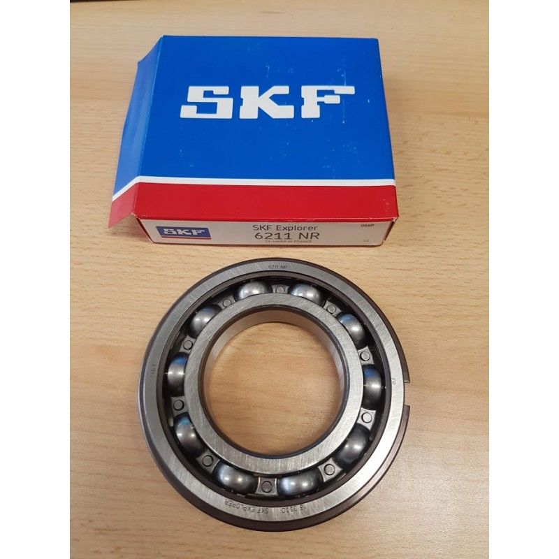 Cuscinetto 6211 NR SKF 55x106,5x21 Weight 0,6088 6211NR,6211-NR Cuscinetto 6211 NR SKF 55x106,5x21 Weight 0,6088 6211NR,6211-NR