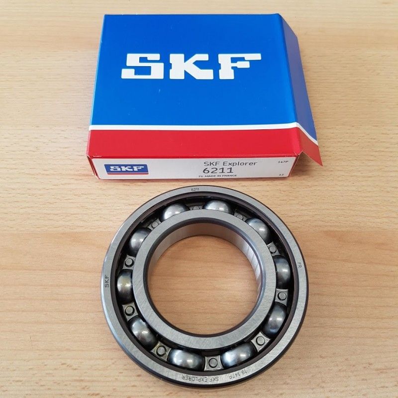 Cuscinetto 6211 SKF 55x100x21 Weight 0,591 6211 Cuscinetto 6211 SKF 55x100x21 Weight 0,591 6211
