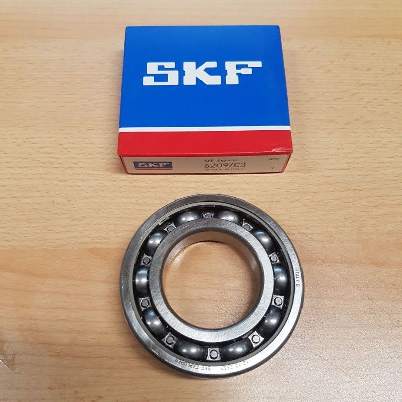 Cuscinetto Rigido a Sfere 6209/C3 SKF 45x85x19 6209C3 Cuscinetto Rigido a Sfere 6209/C3 SKF 45x85x19 6209C3