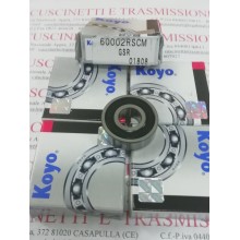 Cuscinetto 6000-2RS KOYO 10x26x8 6000-2RSH,60002RS,6000-2RS,6000-C-2HRS,60002RSH,6000DDU,6000LLU,