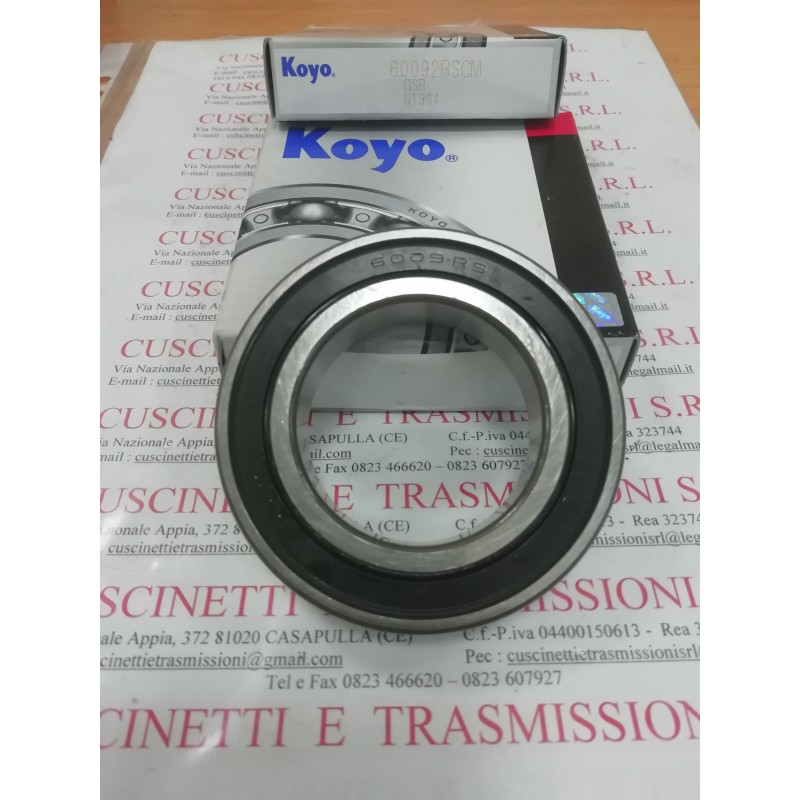 Cuscinetto 6009-2RS KOYO 45x75x16 6009-2RS1,60092RS,6009-2RS,6009-C-2HRS,60092RS1,6009DDU,6009LLU Cuscinetto 6009-2RS KOYO 45x75x16 6009-2RS1,60092RS,6009-2RS,6009-C-2HRS,60092RS1,6009DDU,6009LLU