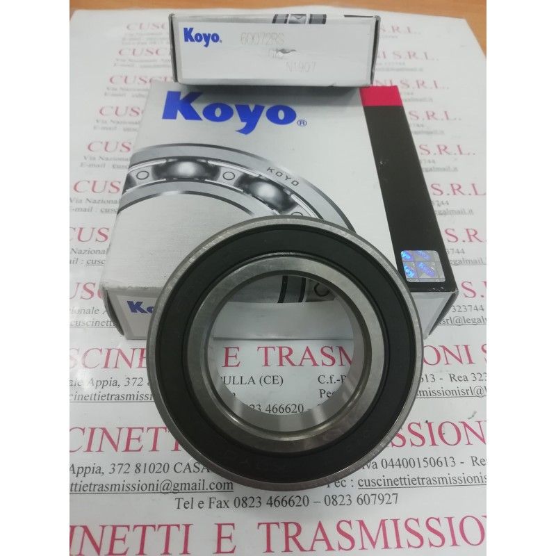 Cuscinetto 6007-2RS KOYO 35x62x14 6007-2RS1,60072RS,6007-2RS,6007-C-2HRS,60072RS1,6007DDU,6007LLU