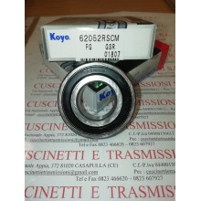 Cuscinetto 6205-2RS KOYO 25x52x15 6205-2RSH,62052RS,6205-2RS,6205-C-2HRS,62052RSH,6205DDU,6205LLU