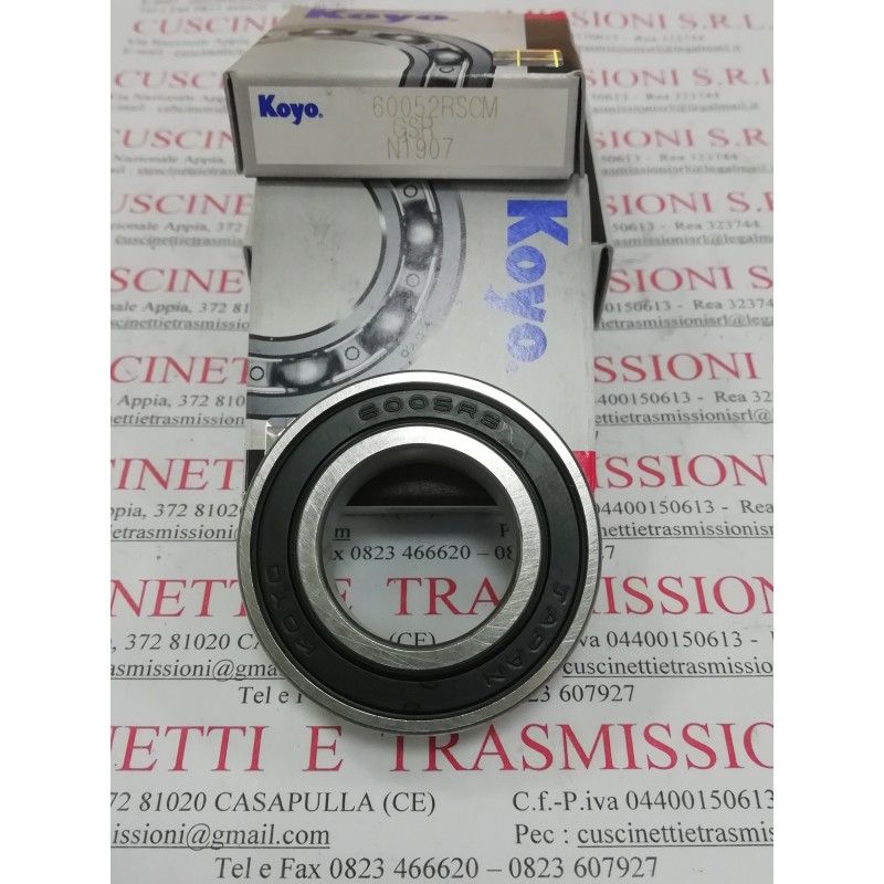 Cuscinetto 6005-2RS Koyo 25x47x12 Weight 0.09 6005-2RSH,60052RS,6005-2RS,6005-C-2RSR,60052RSH,6005DDU,6005LLU Cuscinetto 6005-2RS Koyo 25x47x12 Weight 0.09 6005-2RSH,60052RS,6005-2RS,6005-C-2RSR,60052RSH,6005DDU,6005LLU