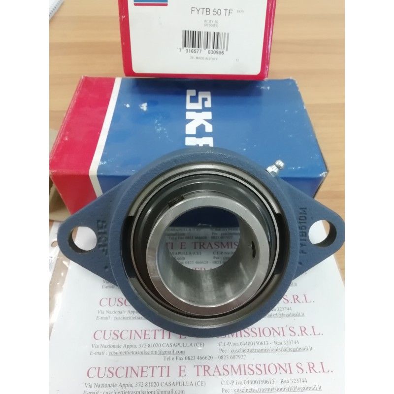 Supporto FYTB 50 TF SKF 50x189x60,6 Weight 2,1 FYTB50TF