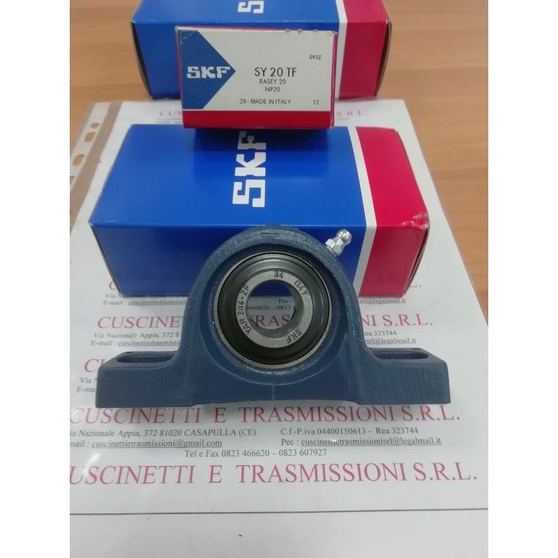Supporto SY 20 TF SKF 20x127x34,3 Weight 0,5615 SY20TF Supporto SY 20 TF SKF 20x127x34,3 Weight 0,5615 SY20TF