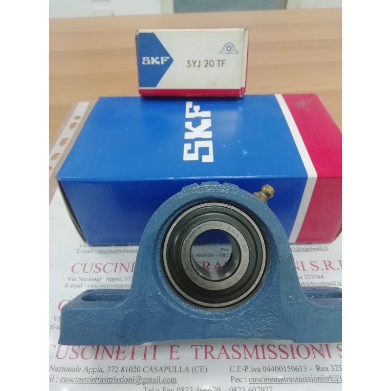 Supporto SYJ 20 TF SKF 20x127x34,3 Weight 0,5729 SYJ20TF Supporto SYJ 20 TF SKF 20x127x34,3 Weight 0,5729 SYJ20TF