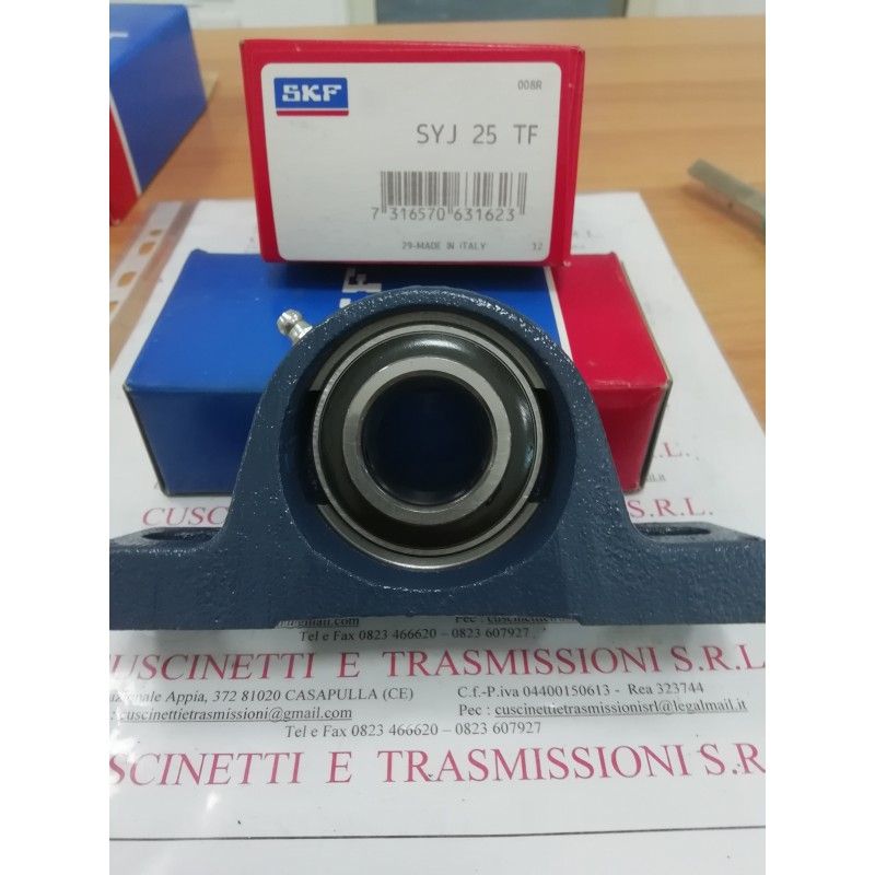 Supporto SYJ 25 TF SKF 25x140x37,8 Weight 0,742 SYJ25TF