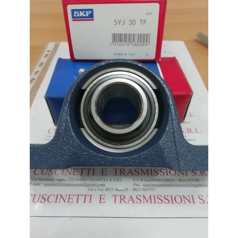 Supporto SYJ 30 TF SKF 30x165x42,2 Weight 1,107 UCP206,syj30,rasey30,np30,ucp206j,ucp206j7,