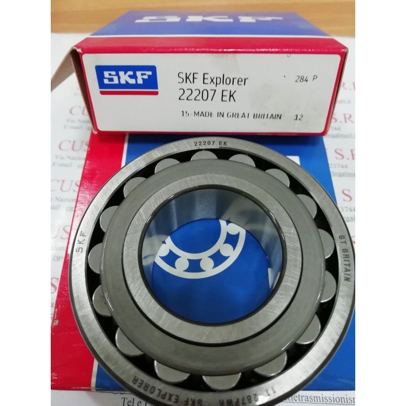 Cuscinetto 22207 EK SKF 35x72x23 Weight 0,43 22207,22207EK