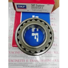 Cuscinetto 22210 E/C3 SKF 50x90x23 Weight 0,6159 22210c3,22210e/c3,22210ccw33c3,22210e1c3,22210e1xlc3,