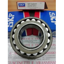 Cuscinetto 22211 E/C3 SKF 55x100x25 Weight 0,8155 22211EC3