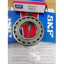 Cuscinetto 22211 EK SKF 55x100x25 Weight 0,8011 22211EK