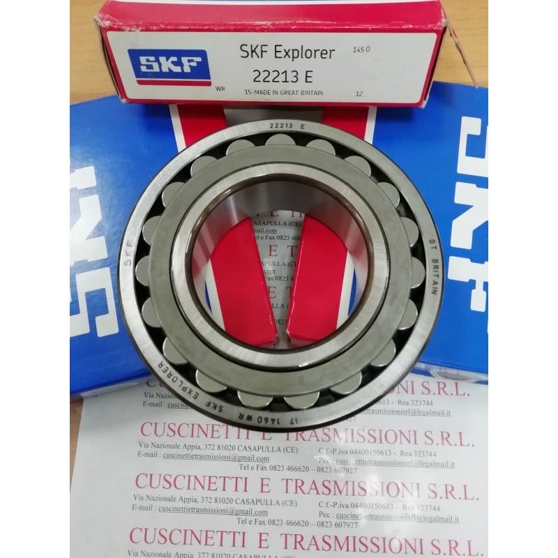 Cuscinetto 22213 E SKF 65x120x31 Weight 1,5216 22213,22213E,22213CCW33,22213E1,22213E1XL, Cuscinetto 22213 E SKF 65x120x31 Weight 1,5216 22213,22213E,22213CCW33,22213E1,22213E1XL,