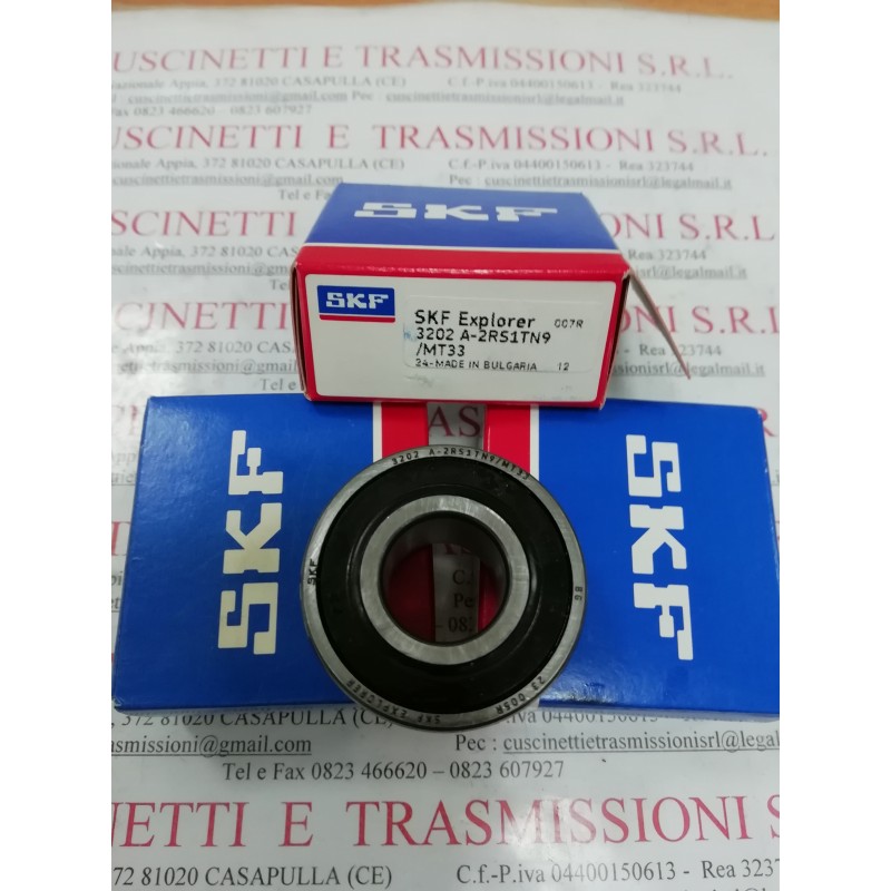 Cuscinetto 3202 A-2RS1TN9/MT33 SKF 15x35x15,9 Weight 0,066 32022RS,3202-2RS,3202A2RS1TN9MT33 Cuscinetto 3202 A-2RS1TN9/MT33 SKF 15x35x15,9 Weight 0,066 32022RS,3202-2RS,3202A2RS1TN9MT33